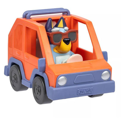 Bluey Series 13 Mini 4WD Vehicle with Bluey Figure Playset (7.6 cm)