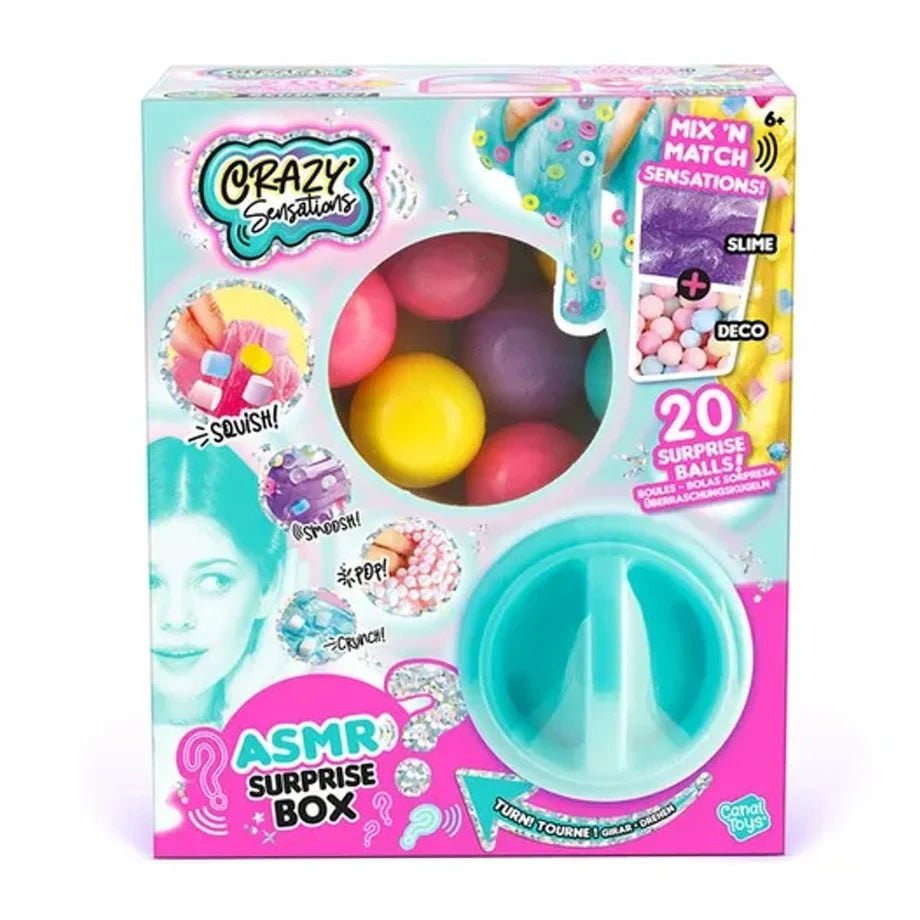 Canal Toys Crazy Sensations ASMR Surprise Box (20 Balls, Assorted)