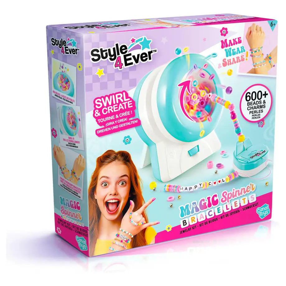 Canal Toys Style 4 Ever Magic Spinner Bracelet Jewelry Kit (600+ Pieces)