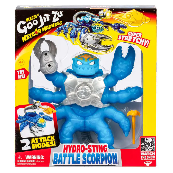 Heroes of Goo Jit Zu Meteor Madness Series 13 Hydro-Sting Battle Scorpion Figure (21 cm)