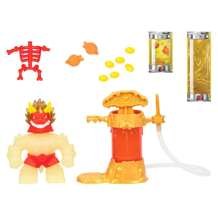 Heroes of Goo Jit Zu Hero Creator Series 2 Make Your Own Glow-in-the-Dark Blazagon Kit