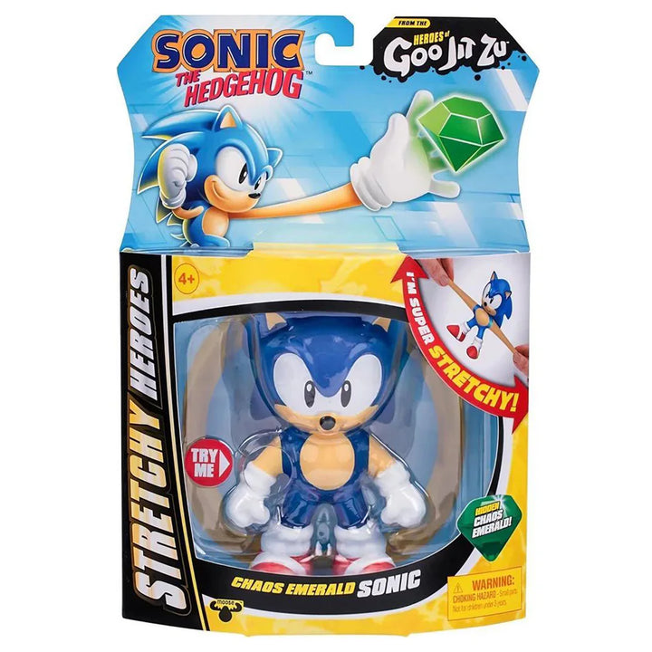 Heroes of Goo Jit Zu Sonic the Hedgehog Series 5 Chaos Emerald Sonic Action Figure