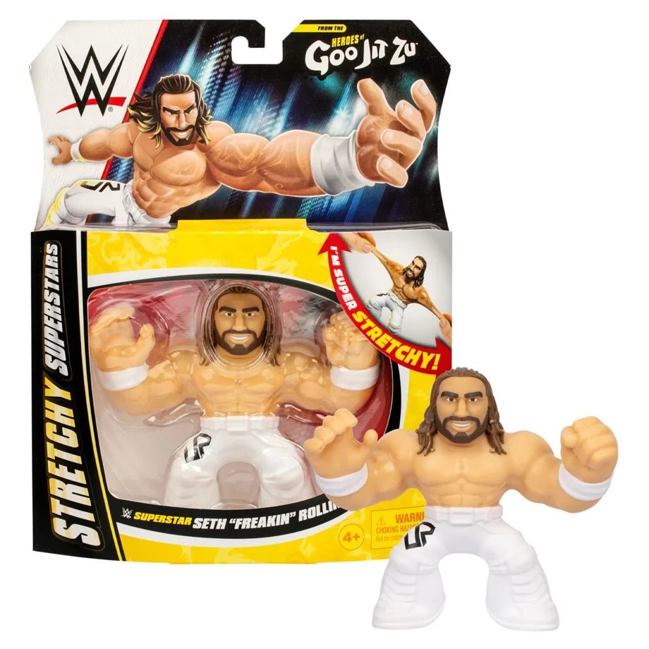 Heroes Of Goo Jit Zu Wwe Series 2 Stretchy Superstar Seth Freakin Rollins Action Figure (11.4 Cm)