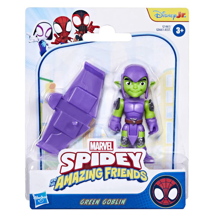 Hasbro Marvel Spidey and His Amazing Friends Green Goblin Action Figure Set