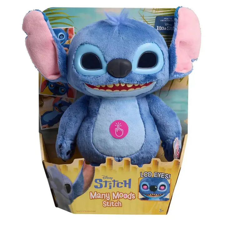 Disney Lilo & Stitch Many Moods Stitch Interactive Plush Toy