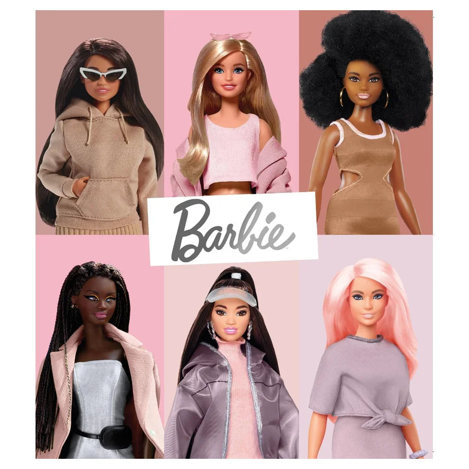 Danilo Promotions Barbie Fashion Icons Happy Birthday Greeting Card (15.2 X 17.8 Cm)