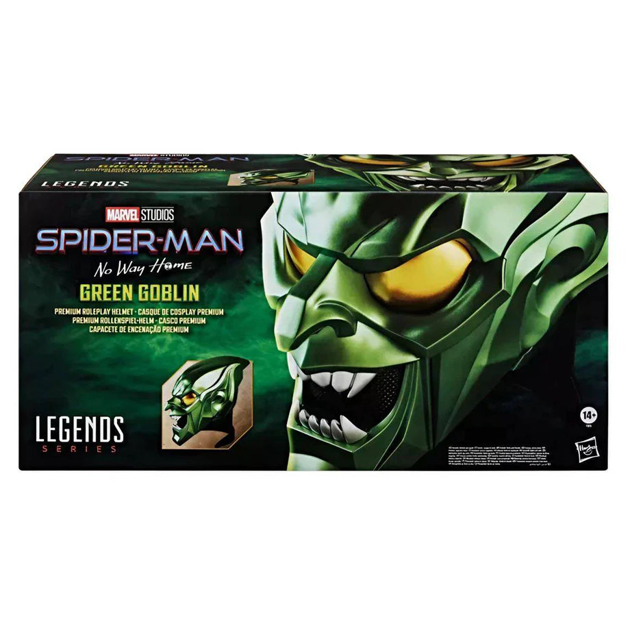 Hasbro Marvel Spider-Man: No Way Home Legends Series Green Goblin Premium Roleplay Helmet