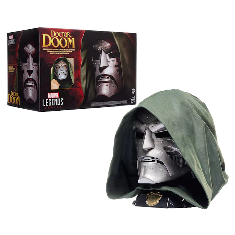 Hasbro Marvel Legends Series Fantastic Four Doctor Doom Premium Roleplay Helmet