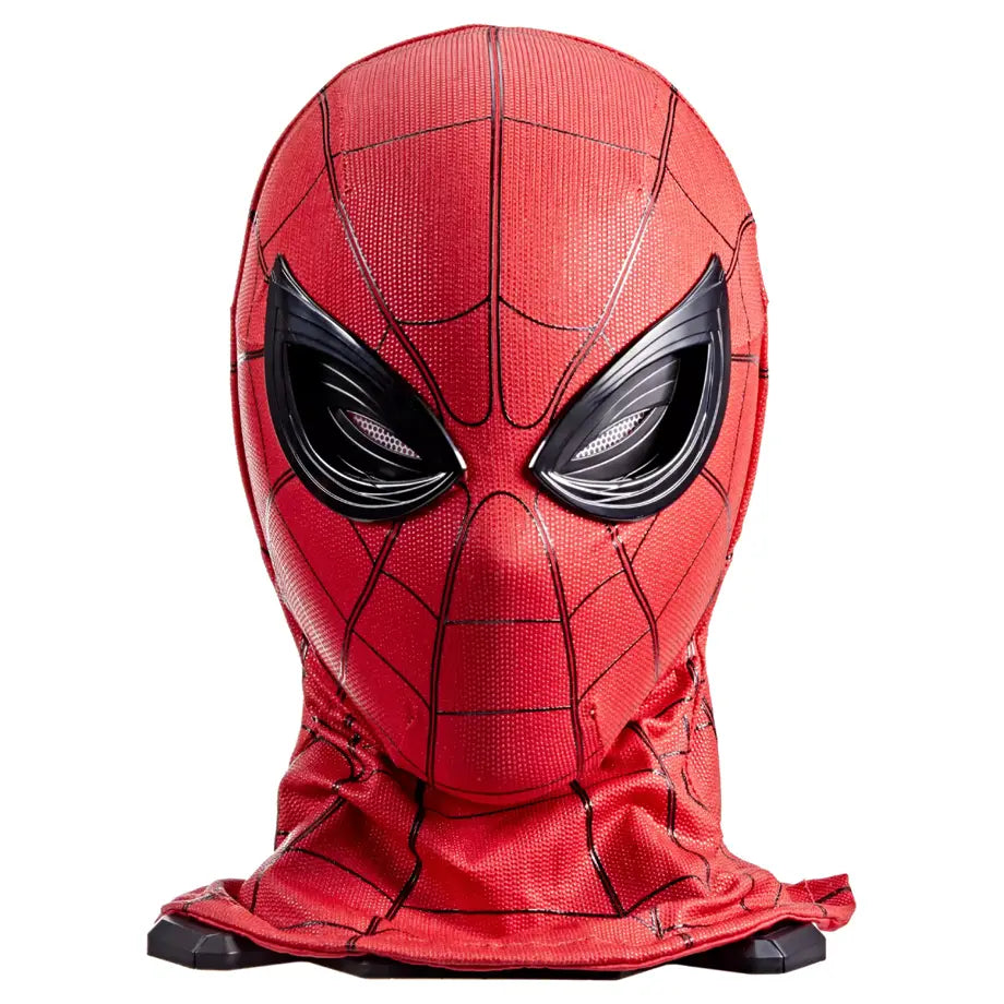 Marvel Legends Spider-Man Homecoming Spider-Man Electronic Expressive Mask (18 x 26 cm, Red)