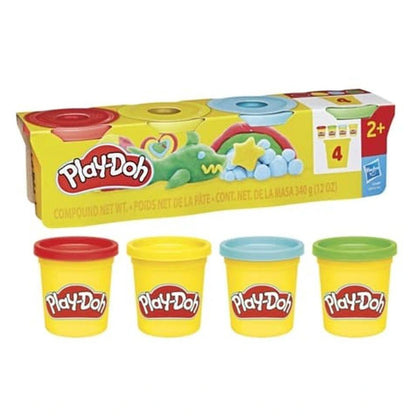 Play-Doh Classic Colors Modeling Compound Cans (340 g, Pack of 4)