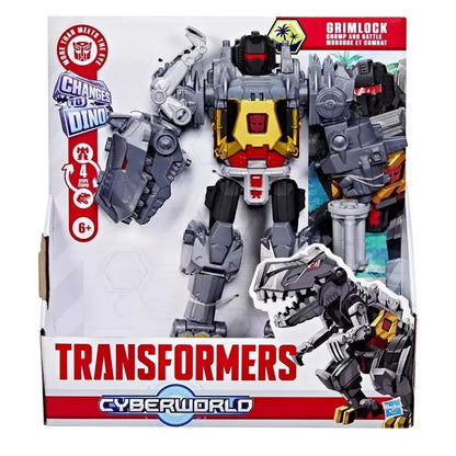 Hasbro Transformers Cyberworld Grimlock Chomp & Battle Action Figure (22.5 cm)