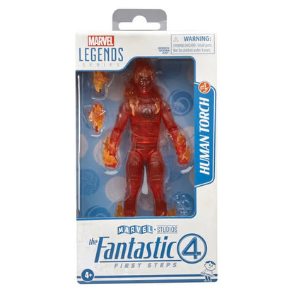 Hasbro Marvel The Fantastic Four: First Steps Legends Series Human Torch Action Figure