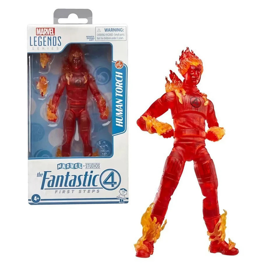 Hasbro Marvel The Fantastic Four: First Steps Legends Series Human Torch Action Figure