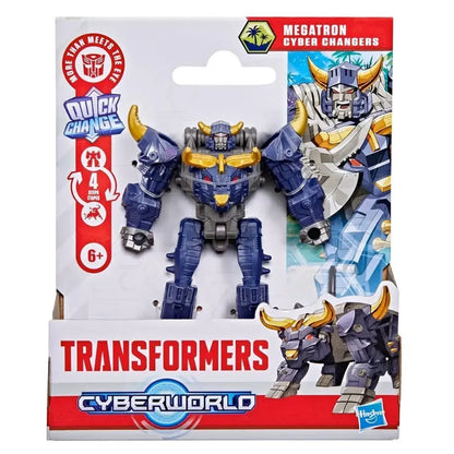 Hasbro Transformers Cyberworld Megatron Cyber Changers Action Figure (10 cm)