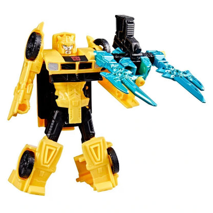 Transformers Cyberworld Bumblebee Armored Cyber Changers Action Figure (10 Cm)