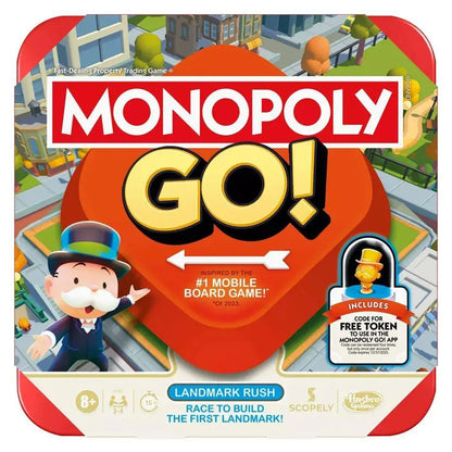 Monopoly GO! Landmark Rush Edition Board Game