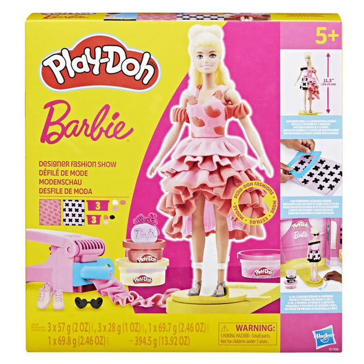 Play-Doh Barbie Designer Fashion Show Playset (29.21 cm, 394.5 g)