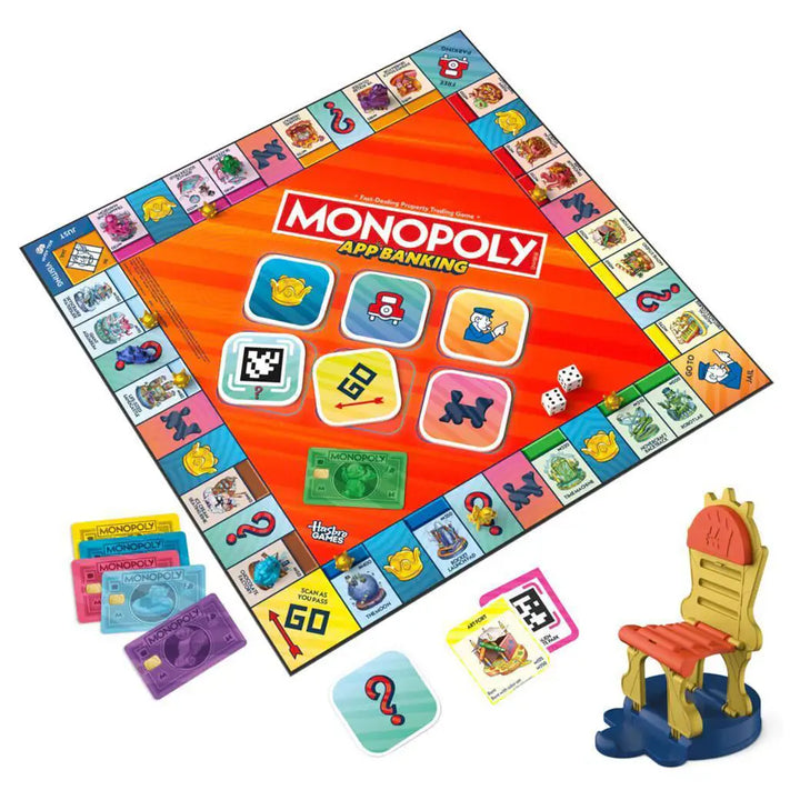 Hasbro Gaming Monopoly App Banking Edition Board Game