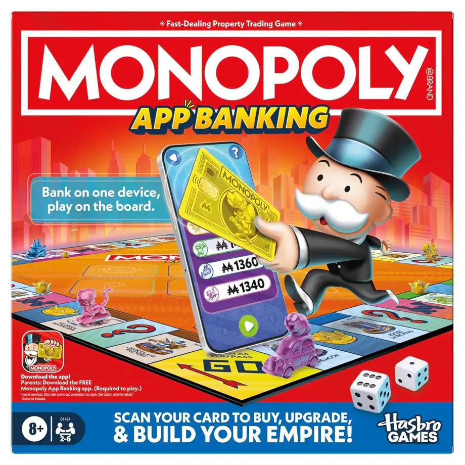 Hasbro Gaming Monopoly App Banking Edition Board Game