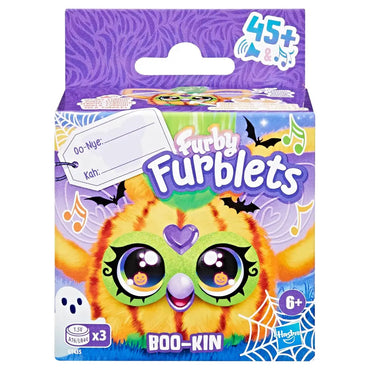 Furby Furblets Boo-Kin Mini Interactive Plush Toy (5 cm)