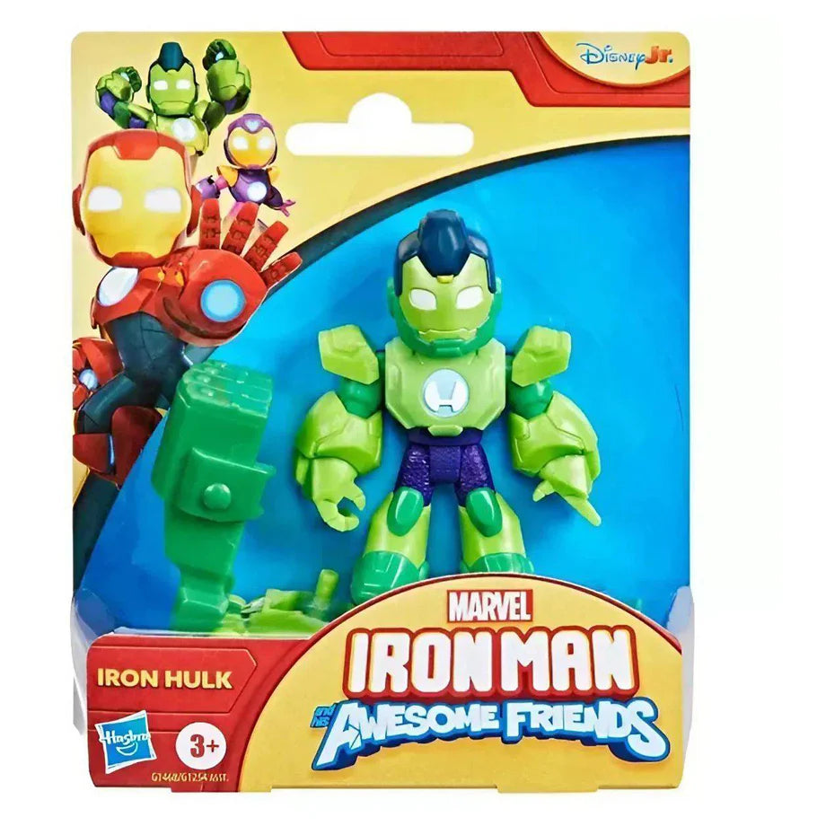 Hasbro Marvel Iron Man and His Awesome Friends Iron Hulk Action Figure Playset