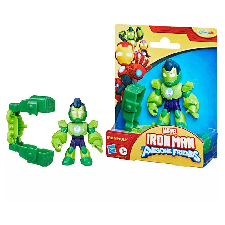 Hasbro Marvel Iron Man and His Awesome Friends Iron Hulk Action Figure Playset