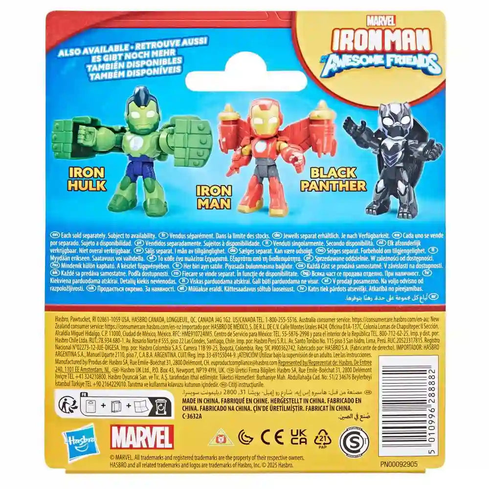 Hasbro Marvel Iron Man and His Awesome Friends Iron Hulk Action Figure Playset