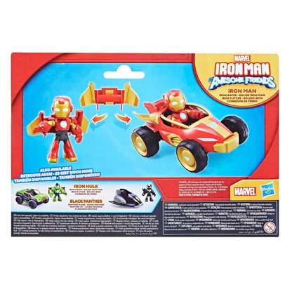 Hasbro Marvel Iron Man and His Awesome Friends Iron Man Iron Racer Playset