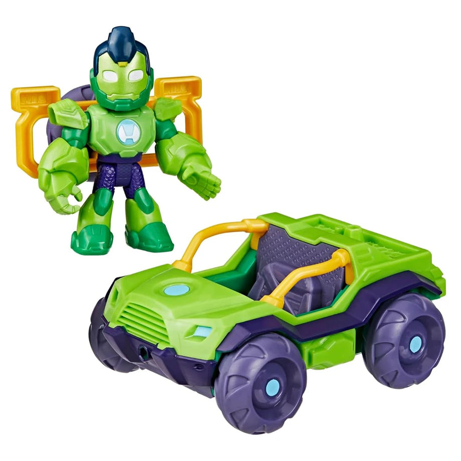 Hasbro Marvel Iron Man and His Awesome Friends Iron Hulk Iron Racer Playset