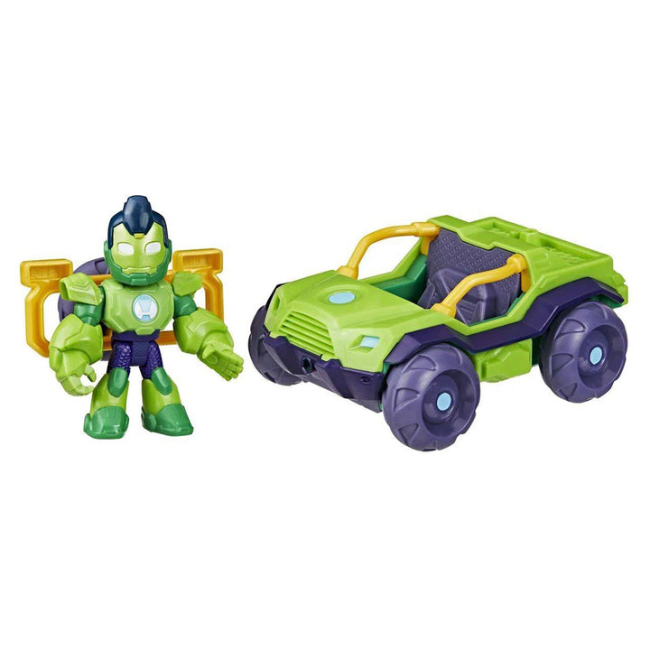 Hasbro Marvel Iron Man and His Awesome Friends Iron Hulk Iron Racer Playset