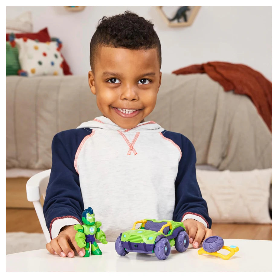 Hasbro Marvel Iron Man and His Awesome Friends Iron Hulk Iron Racer Playset