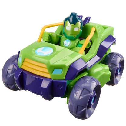 Hasbro Marvel Iron Man and His Awesome Friends Iron Hulk 2-in-1 Mech Suit & Vehicle Playset