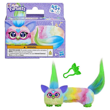 Furby DJ Furblets Can-Dee-Swirl Mini Electronic Plush Toy