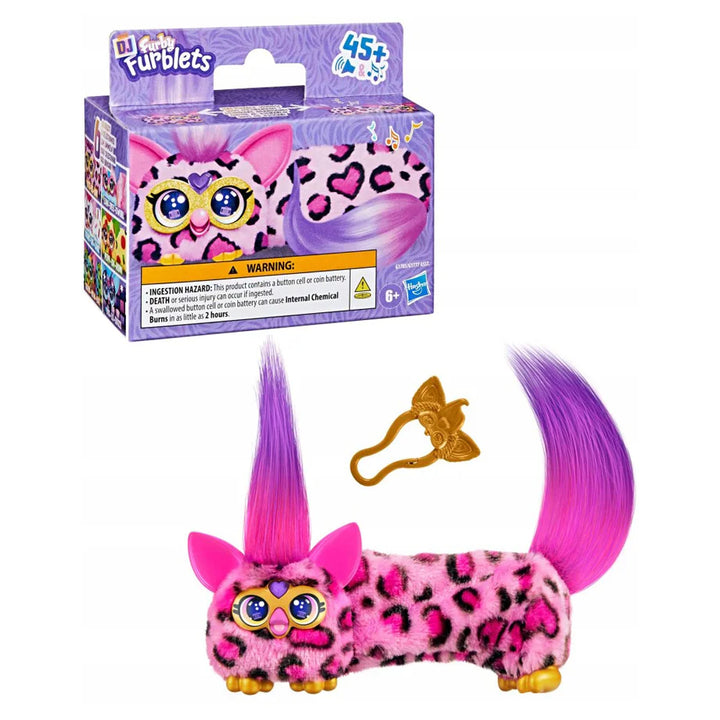 Furby DJ Furblets Kitt-Ee-Luv Mini Electronic Plush Toy