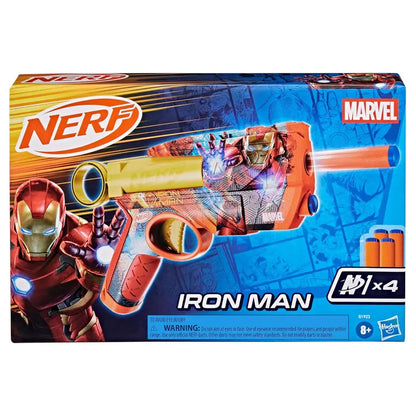 Nerf Marvel Iron Man Blaster with 4 Darts