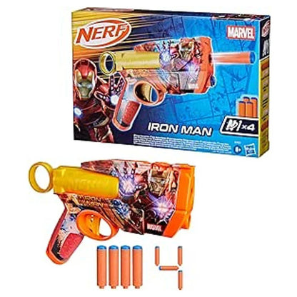 Nerf Marvel Iron Man Blaster with 4 Darts