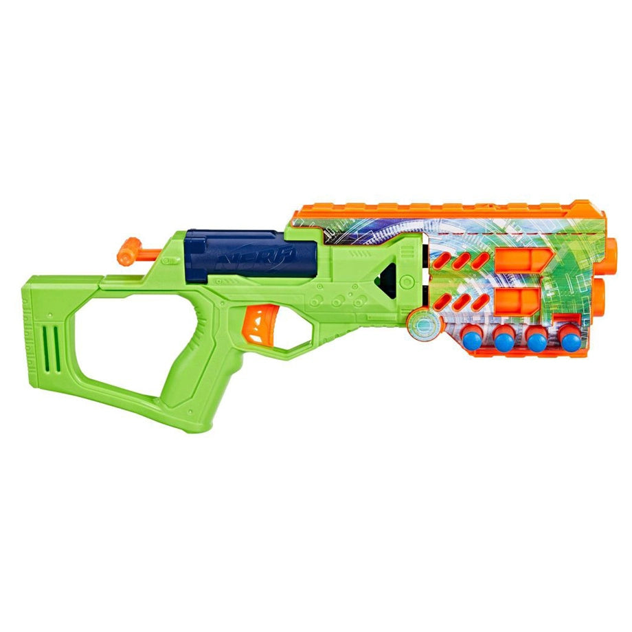 NERF Jadestrike Break-Open Barrel Blaster with 24 Darts