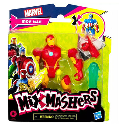 Marvel MixMashers Iron Man Avengers Mix-And-Match Action Figure Set (12 cm)