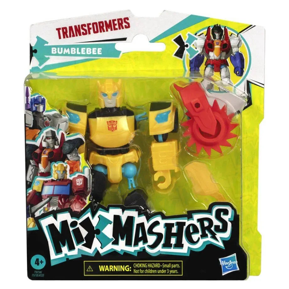 Hasbro Transformers MixMashers Bumblebee Custom Mix-And-Match Action Figure Set (12 cm)