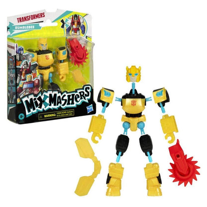 Hasbro Transformers MixMashers Bumblebee Custom Mix-And-Match Action Figure Set (12 cm)