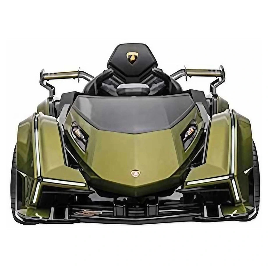 Lamborghini Vision Gran Turismo Electric Ride-On Car (12V, Green)