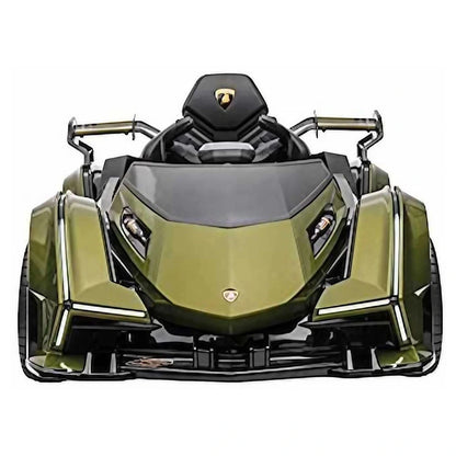 Lamborghini Vision Gran Turismo Electric Ride-On Car (12V, Green)