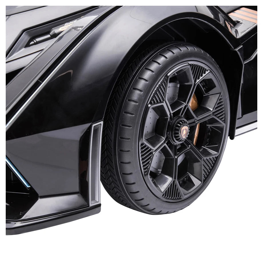 Lamborghini Vision Gran Turismo Electric Ride-On Car (12V, Black)