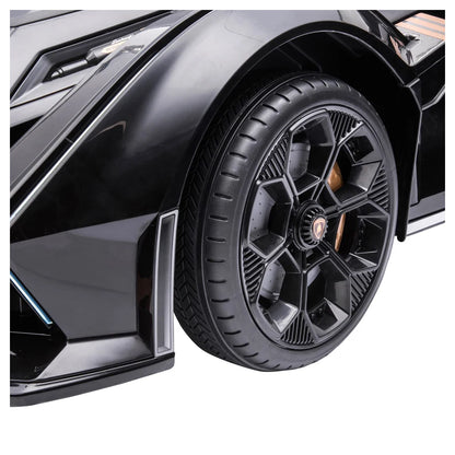 Lamborghini Vision Gran Turismo Electric Ride-On Car (12V, Black)