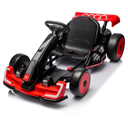 Audi Sport Drifting Ride-On Go Kart (24 V, Red)