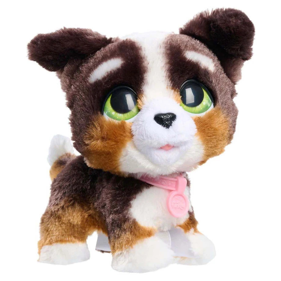 Furreal Walk-A-Lots Bernedoodle Interactive Plush Toy (20.32 Cm)
