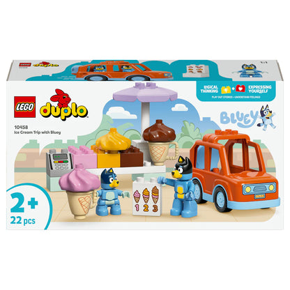 LEGO Duplo Bluey Ice Cream Trip With Bluey Building Set