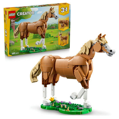 LEGO Creator 3-In-1 Beautiful Horse Building Set