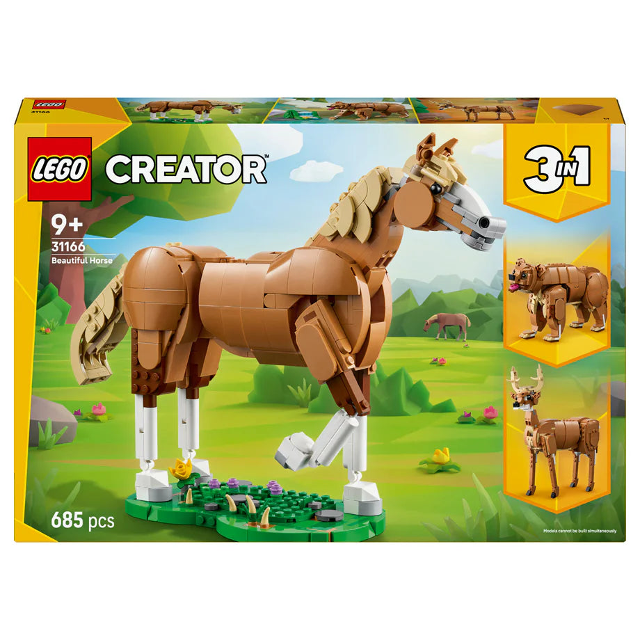 LEGO Creator 3-In-1 Beautiful Horse Building Set