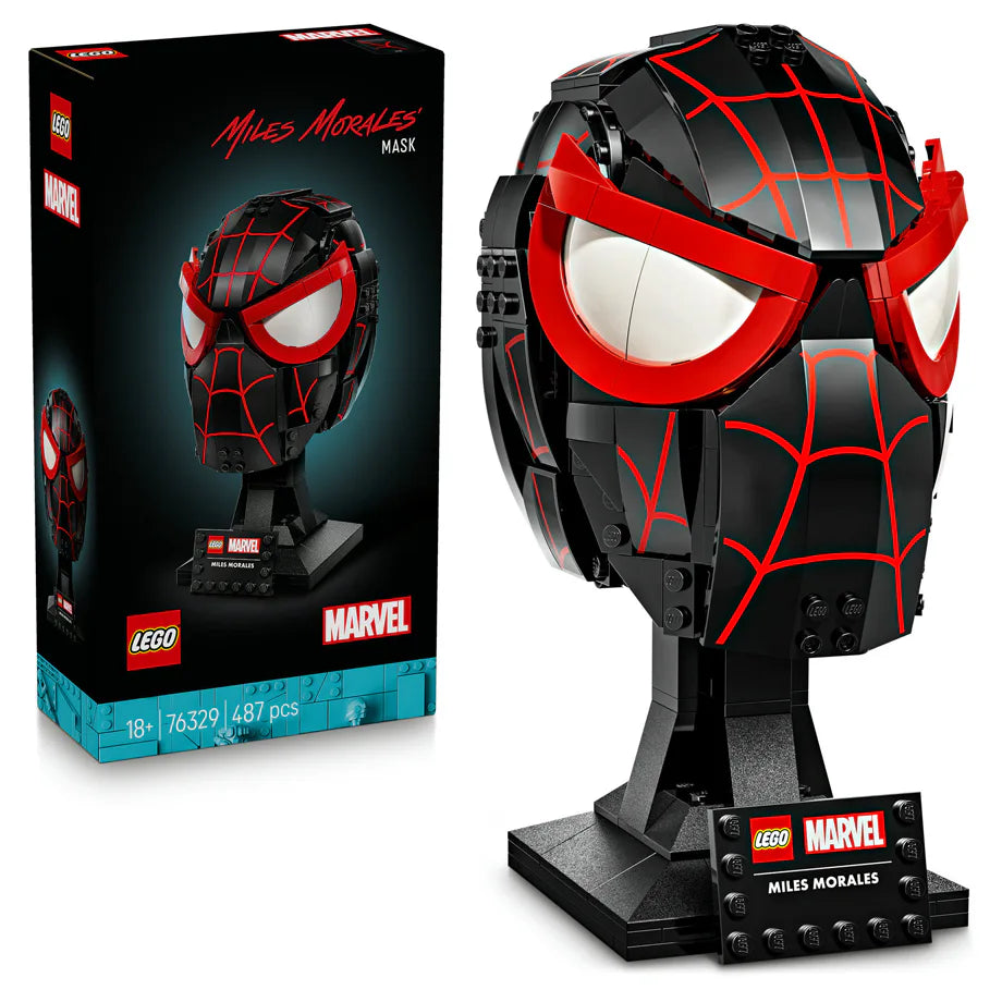 LEGO Marvel Miles Morales’ Mask Collectible Building Set